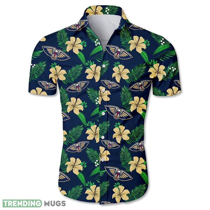 New Orleans Pelicans Hawaiian shirt Flower Men And Women For Fans - New Orleans Pelicans Hawaiian shirt Tropical Flower summer_1 New Orleans Pelicans Hawaiian shirt Flower Men And Women For Fans - New Orleans Pelicans Hawaiian shirt Tropical Flower summer_1