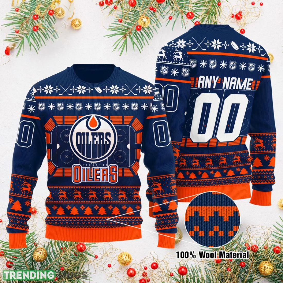 Nhl Edmonton Oilers Custom Number And Name Ugly Christmas Sweater 3D Sweater Gift For Christmas - Nhl Edmonton Oilers Custom Number And Name Ugly Christmas Sweater 3D Sweater Gift For Christmas Nhl Edmonton Oilers Custom Number And Name Ugly Christmas Sweater 3D Sweater Gift For Christmas - Nhl Edmonton Oilers Custom Number And Name Ugly Christmas Sweater 3D Sweater Gift For Christmas