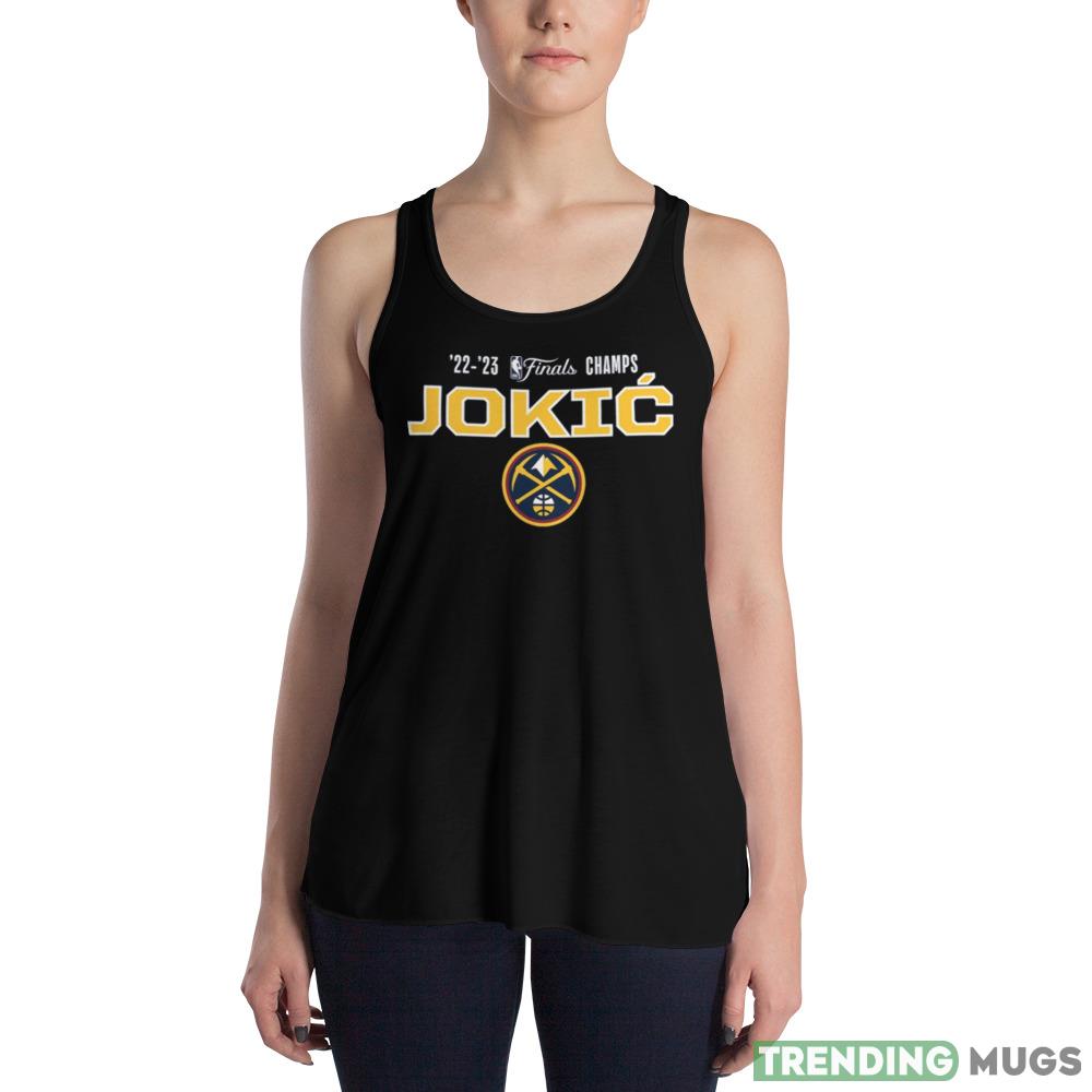 Nikola Jokic Denver Nuggets 2023 NBA Finals Champions Dunk Name & Number T Shirt Dark Shirt Nikola Jokic Denver Nuggets 2023 NBA Finals Champions Dunk Name & Number T Shirt Dark Shirt