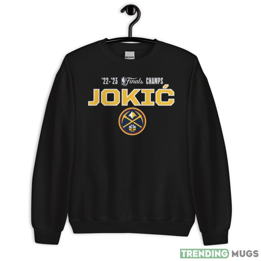 Nikola Jokic Denver Nuggets 2023 NBA Finals Champions Dunk Name & Number T Shirt - 18000 Unisex Heavy Blend Crewneck Sweatshirt Nikola Jokic Denver Nuggets 2023 NBA Finals Champions Dunk Name & Number T Shirt - 18000 Unisex Heavy Blend Crewneck Sweatshirt