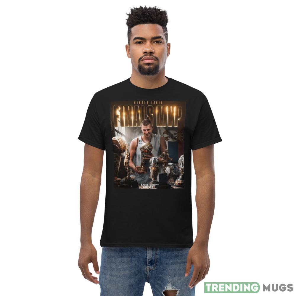 Nikola Jokic Finals MVP 2023 Denver Nuggets NBA Champions shirt Dark Shirt Nikola Jokic Finals MVP 2023 Denver Nuggets NBA Champions shirt Dark Shirt