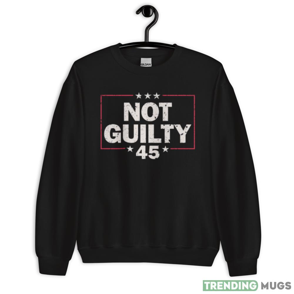 Not Guilty - Free Trump 2024 Black T Shirt - 18000 Unisex Heavy Blend Crewneck Sweatshirt Not Guilty - Free Trump 2024 Black T Shirt - 18000 Unisex Heavy Blend Crewneck Sweatshirt