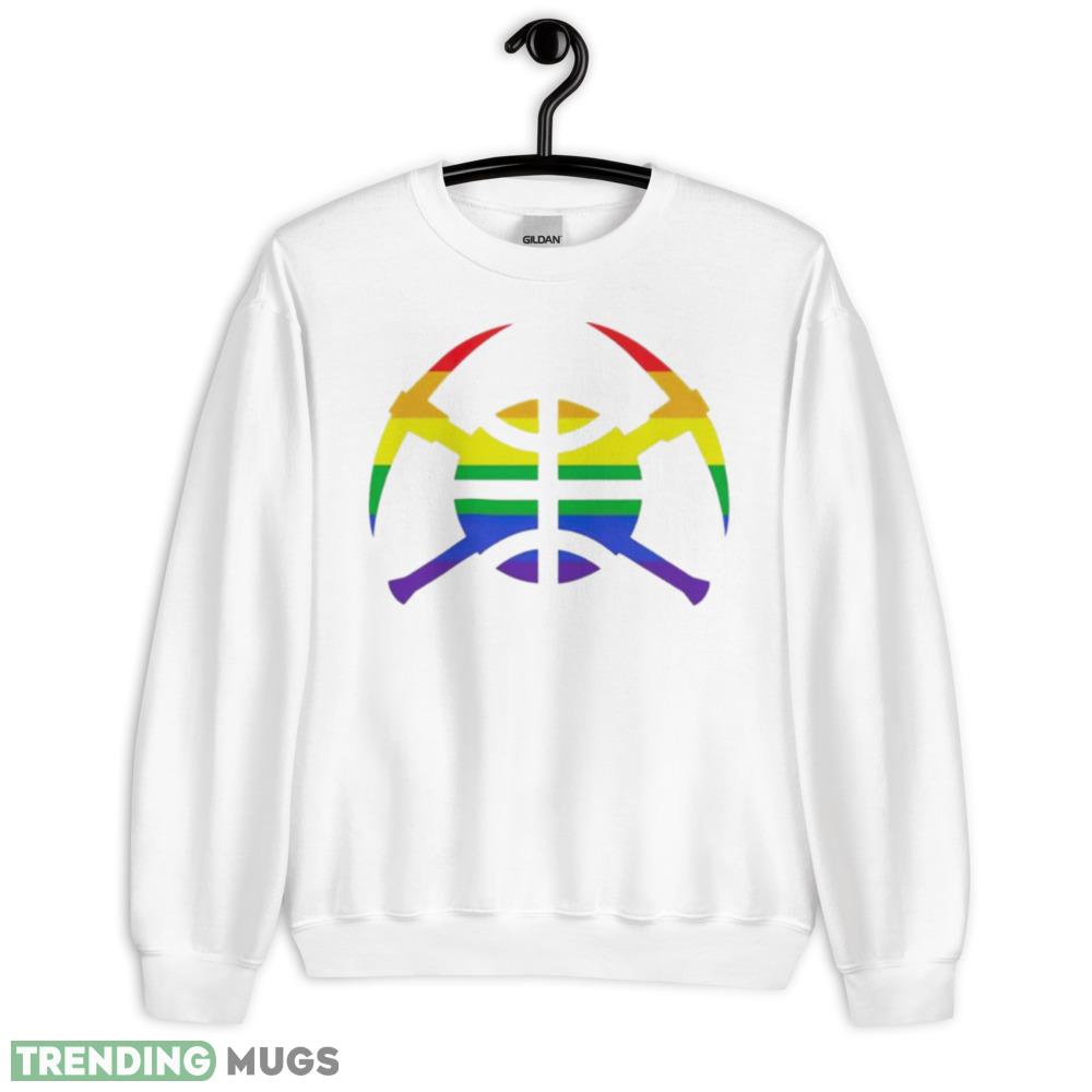 Nuggets logo pride shirt - 18000 Unisex Heavy Blend Crewneck Sweatshirt Nuggets logo pride shirt - 18000 Unisex Heavy Blend Crewneck Sweatshirt