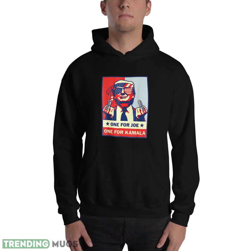 One for Joe One for Kamala Trump 2024 American Flag Classic T Shirt Dark Shirt One for Joe One for Kamala Trump 2024 American Flag Classic T Shirt Dark Shirt