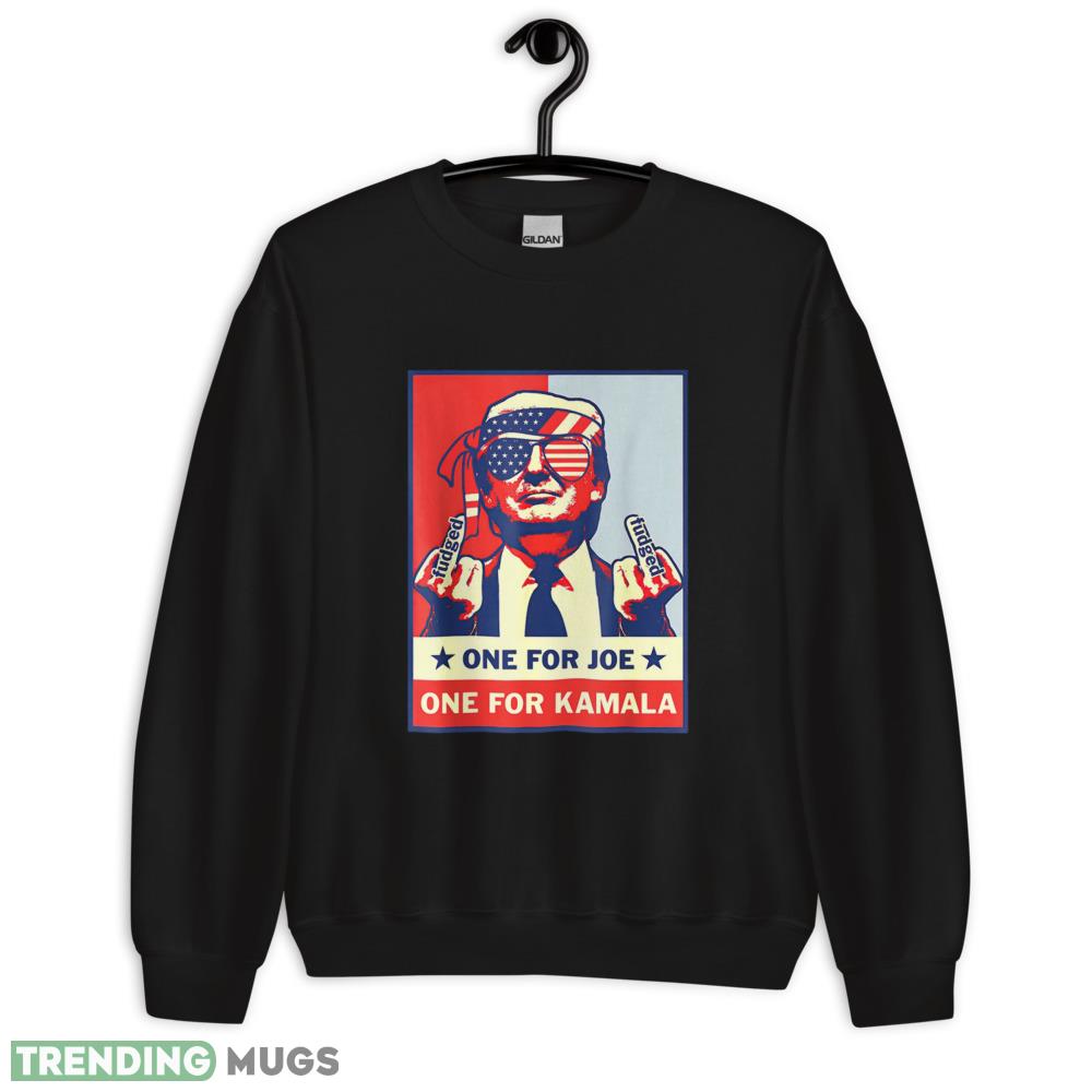 One for Joe One for Kamala Trump 2024 American Flag Classic T Shirt - 18000 Unisex Heavy Blend Crewneck Sweatshirt One for Joe One for Kamala Trump 2024 American Flag Classic T Shirt - 18000 Unisex Heavy Blend Crewneck Sweatshirt