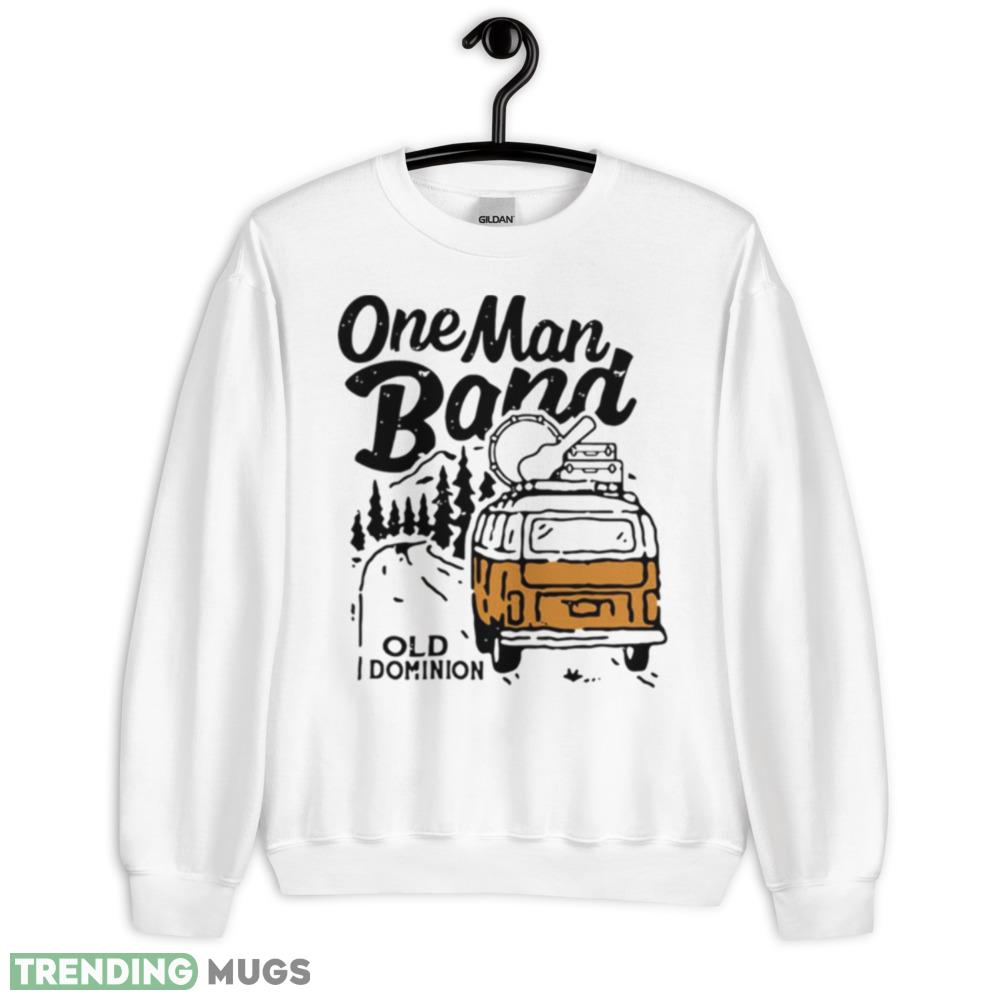 One Man Old Dominion White T Shirt - 18000 Unisex Heavy Blend Crewneck Sweatshirt One Man Old Dominion White T Shirt - 18000 Unisex Heavy Blend Crewneck Sweatshirt