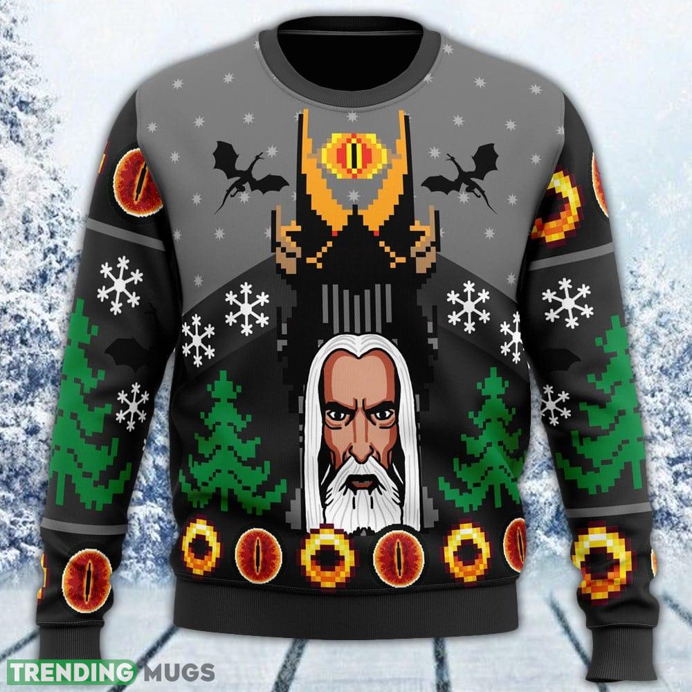 One to Rule Them All The Lord of the Rings Ugly Sweater Men And Women Gift For Christmas - One Christmas to Rule Them All The Lord of the Rings Ugly Christmas Sweater_1 One to Rule Them All The Lord of the Rings Ugly Sweater Men And Women Gift For Christmas - One Christmas to Rule Them All The Lord of the Rings Ugly Christmas Sweater_1