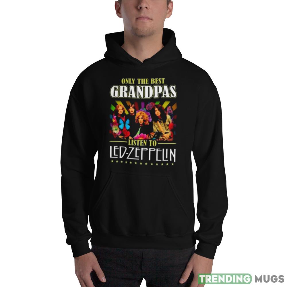 Only The Best Grandpas Listen To Led Zeppelin 2023 T Shirt Dark Shirt Only The Best Grandpas Listen To Led Zeppelin 2023 T Shirt Dark Shirt