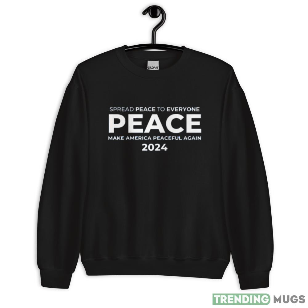 PEACE 2024 Ideal T Shirt For Men And Women - 18000 Unisex Heavy Blend Crewneck Sweatshirt PEACE 2024 Ideal T Shirt For Men And Women - 18000 Unisex Heavy Blend Crewneck Sweatshirt