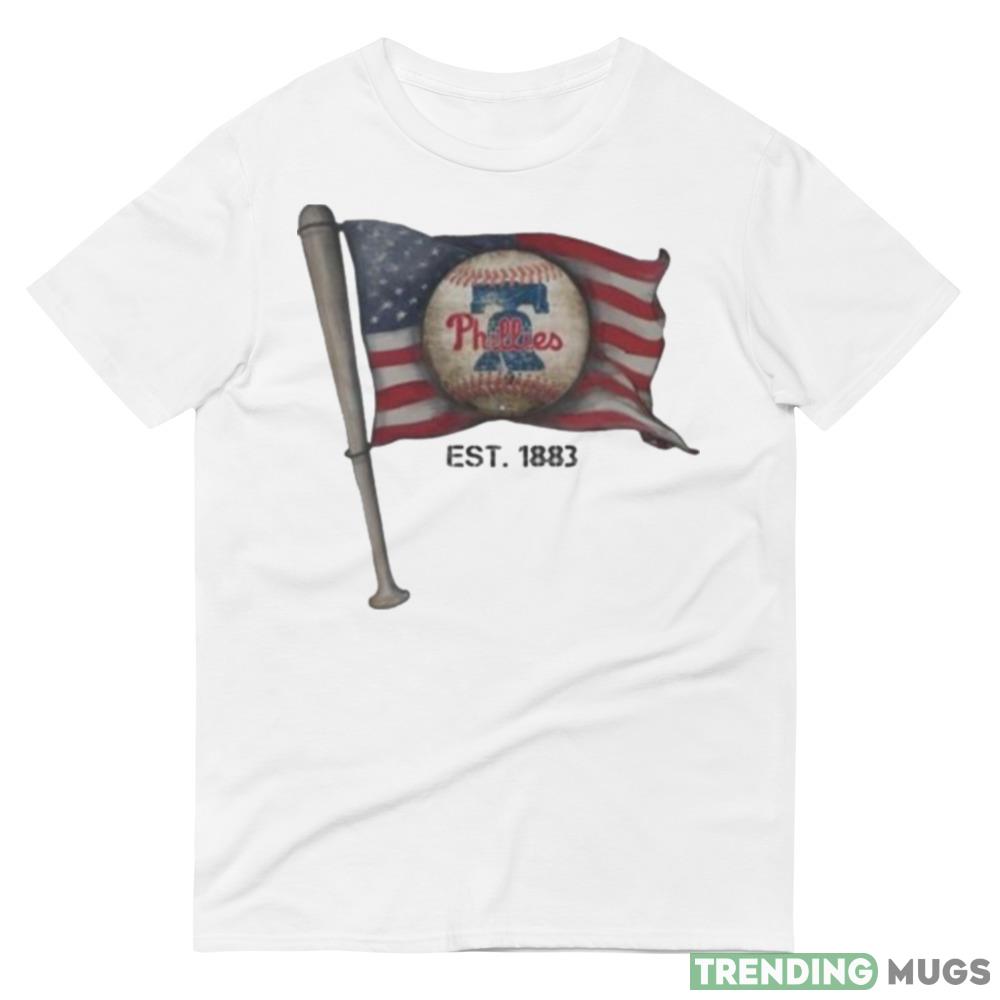 Philadelphia Phillies EST. 1883 USA Flag Vintage Shirt Light Shirt Philadelphia Phillies EST. 1883 USA Flag Vintage Shirt Light Shirt