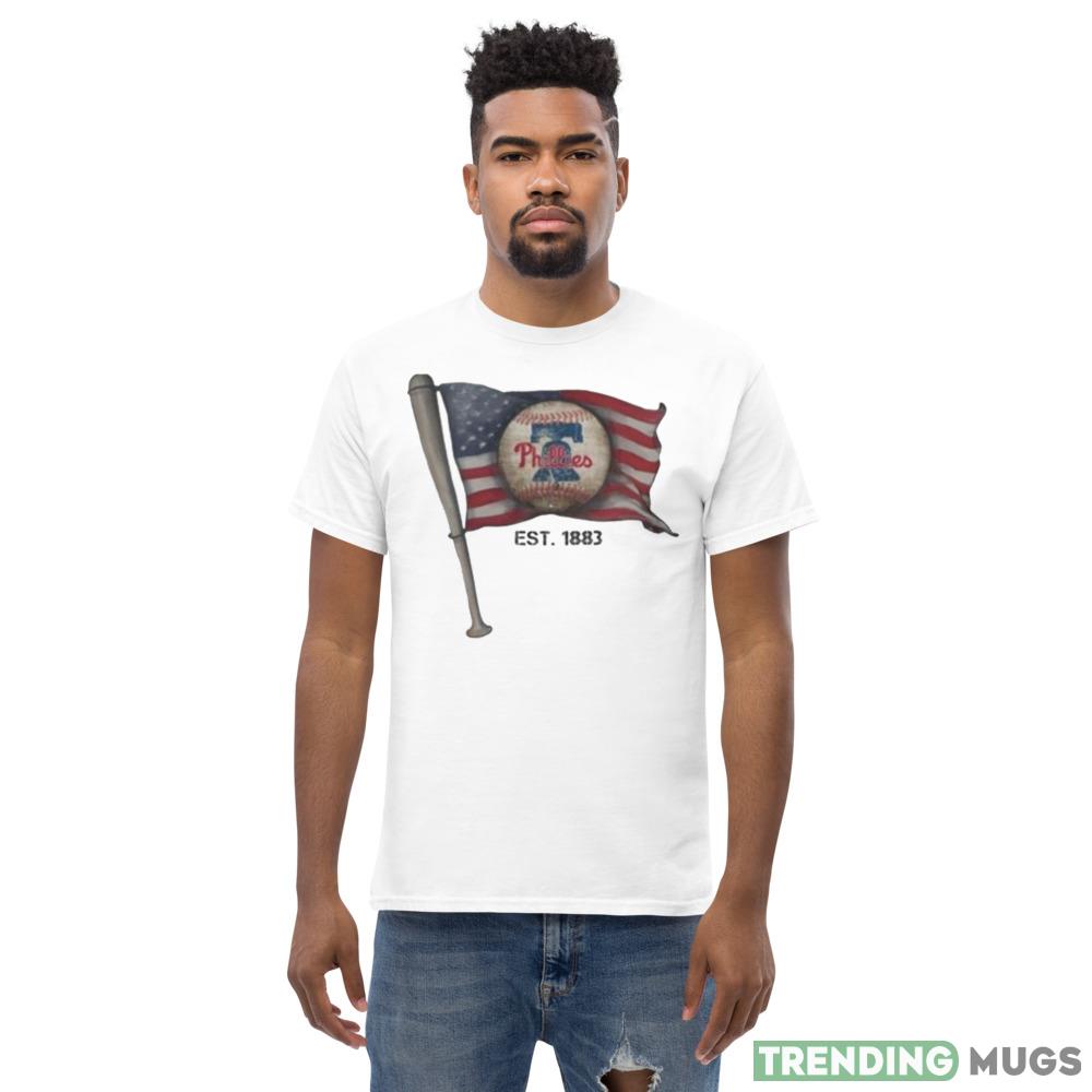 Philadelphia Phillies EST. 1883 USA Flag Vintage Shirt Light Shirt Philadelphia Phillies EST. 1883 USA Flag Vintage Shirt Light Shirt