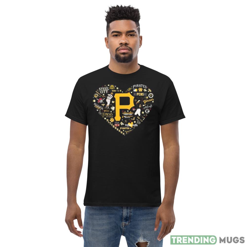 Pittsburgh Pirates Icons Heart 2023 shirt Dark Shirt Pittsburgh Pirates Icons Heart 2023 shirt Dark Shirt