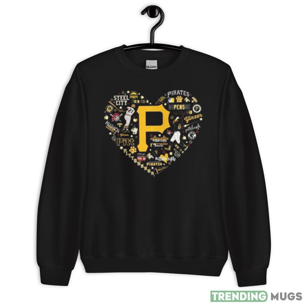 Pittsburgh Pirates Icons Heart 2023 shirt - 18000 Unisex Heavy Blend Crewneck Sweatshirt Pittsburgh Pirates Icons Heart 2023 shirt - 18000 Unisex Heavy Blend Crewneck Sweatshirt