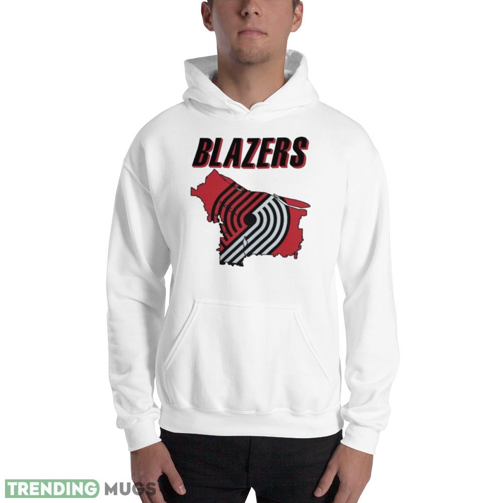 Portland Trail Blazers Basketball Map Logo 2023 Shirt Light Shirt Portland Trail Blazers Basketball Map Logo 2023 Shirt Light Shirt