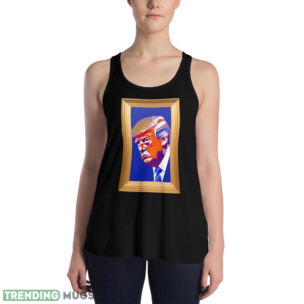 Portrait of President Donald J Trump Faux Frame #1 Classic T Shirt Dark Shirt Portrait of President Donald J Trump Faux Frame #1 Classic T Shirt Dark Shirt