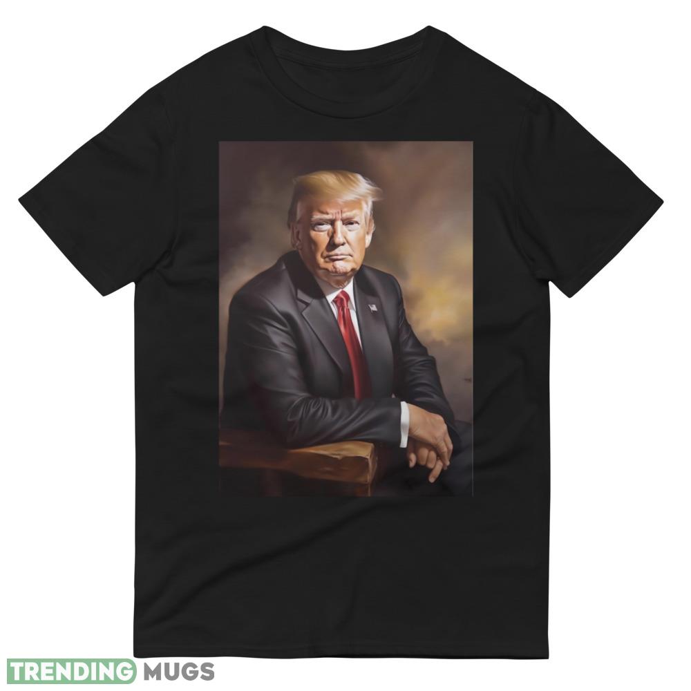 President Trump Portrait Classic T Shirt 2 Printed Gift For Donal Trump Dark Shirt President Trump Portrait Classic T Shirt 2 Printed Gift For Donal Trump Dark Shirt