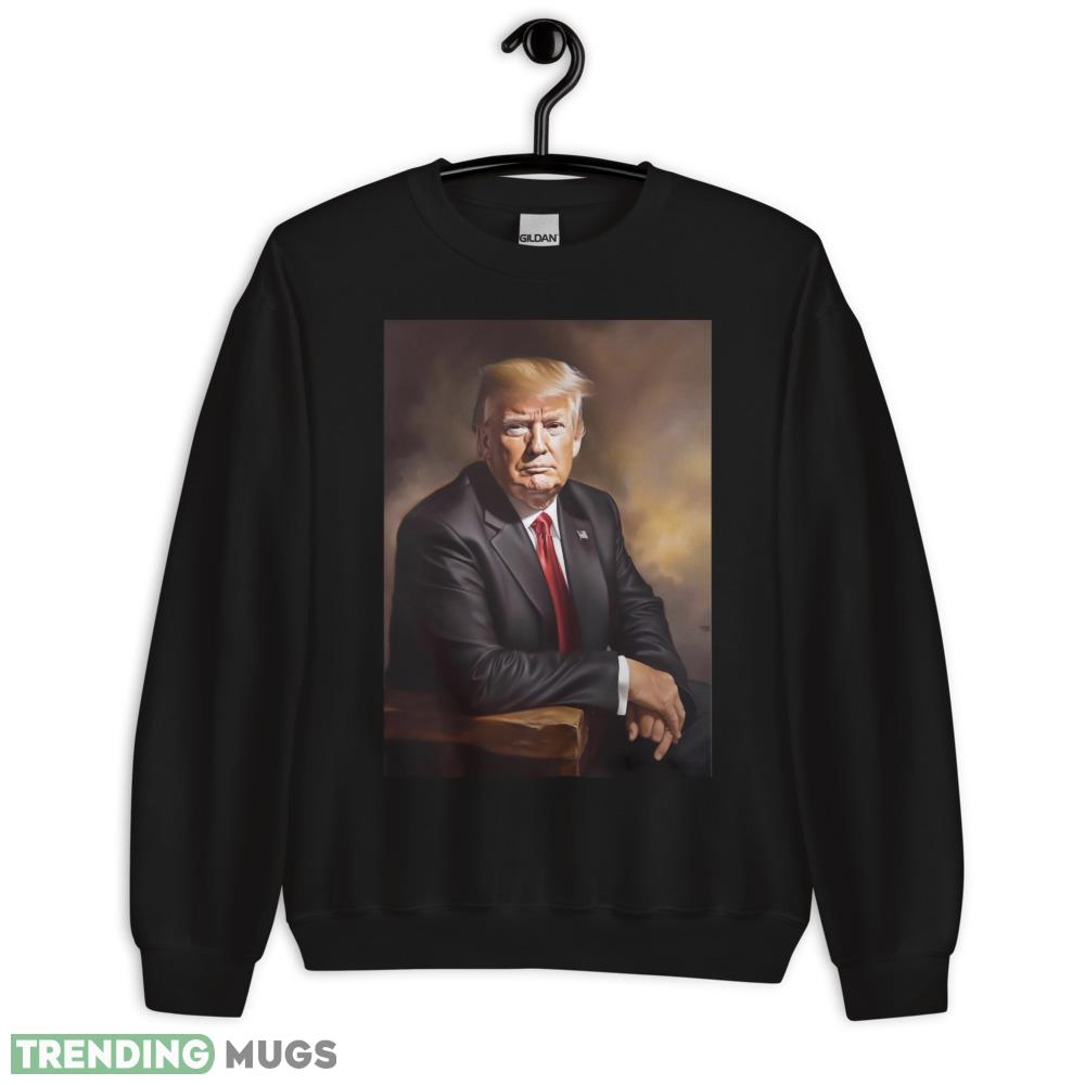 President Trump Portrait Classic T Shirt 2 Printed Gift For Donal Trump - 18000 Unisex Heavy Blend Crewneck Sweatshirt President Trump Portrait Classic T Shirt 2 Printed Gift For Donal Trump - 18000 Unisex Heavy Blend Crewneck Sweatshirt