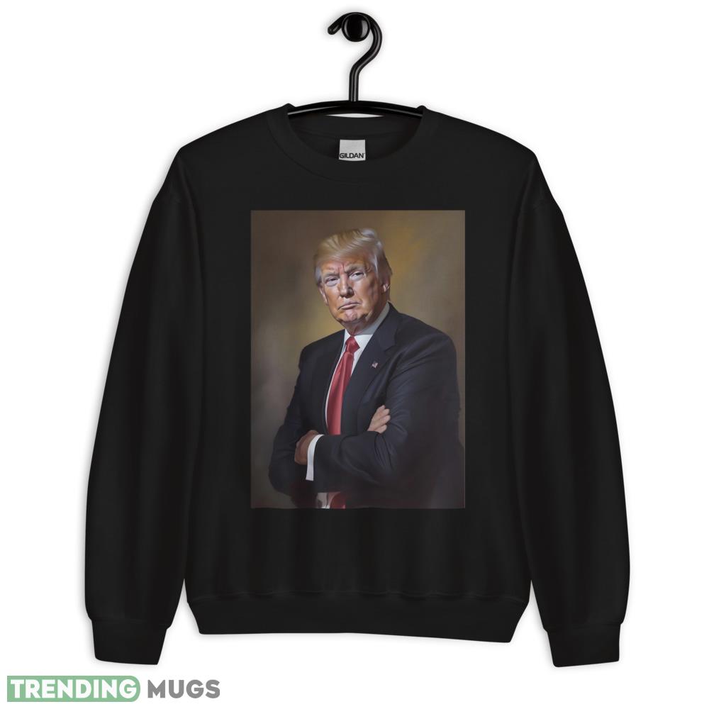 President Trump Portrait Classic T Shirt 9 Printed Gift For Donal Trump - 18000 Unisex Heavy Blend Crewneck Sweatshirt President Trump Portrait Classic T Shirt 9 Printed Gift For Donal Trump - 18000 Unisex Heavy Blend Crewneck Sweatshirt