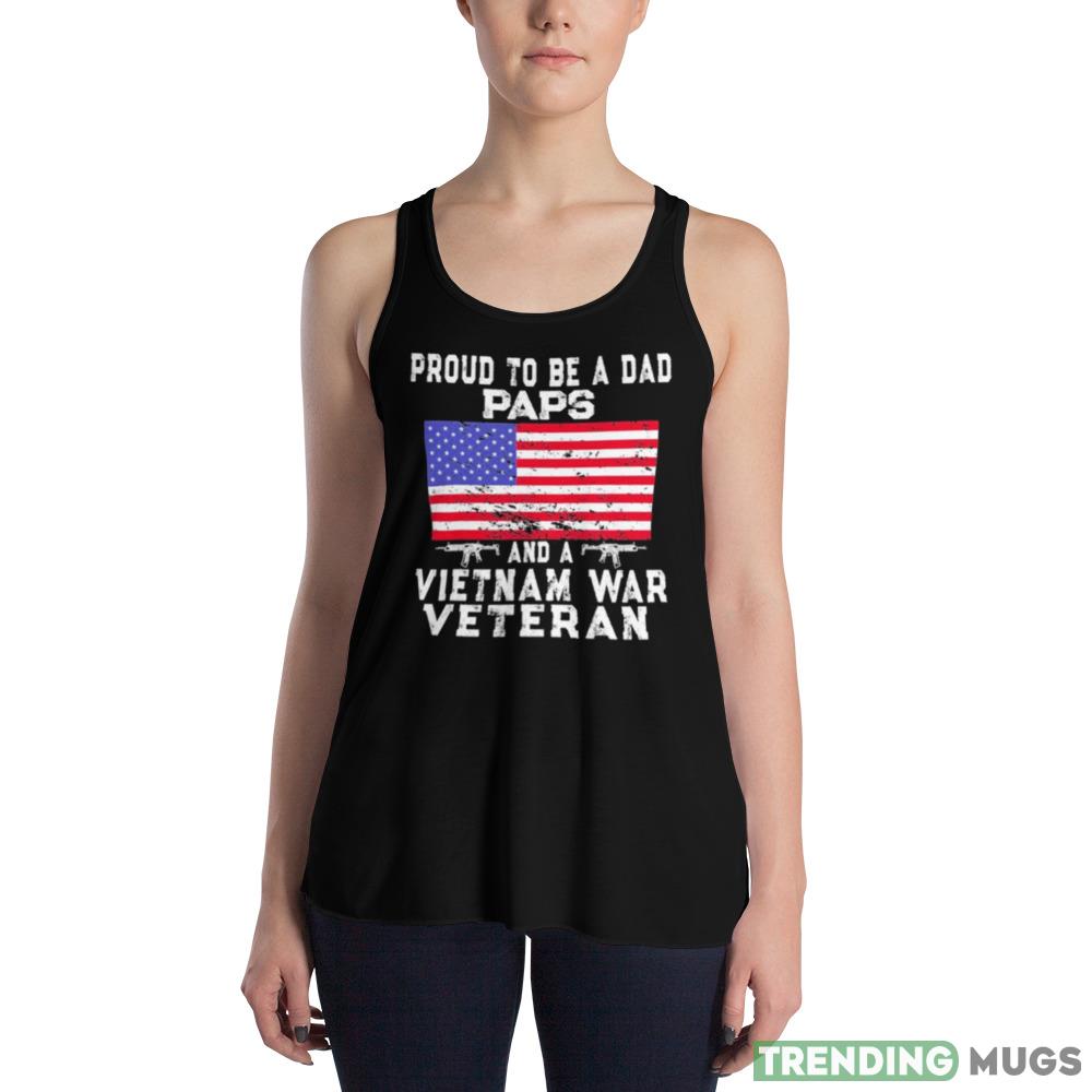 Proud Dad Paps Vietnam Veteran Retro Us Flag Grandpa Shirt Dark Shirt Proud Dad Paps Vietnam Veteran Retro Us Flag Grandpa Shirt Dark Shirt
