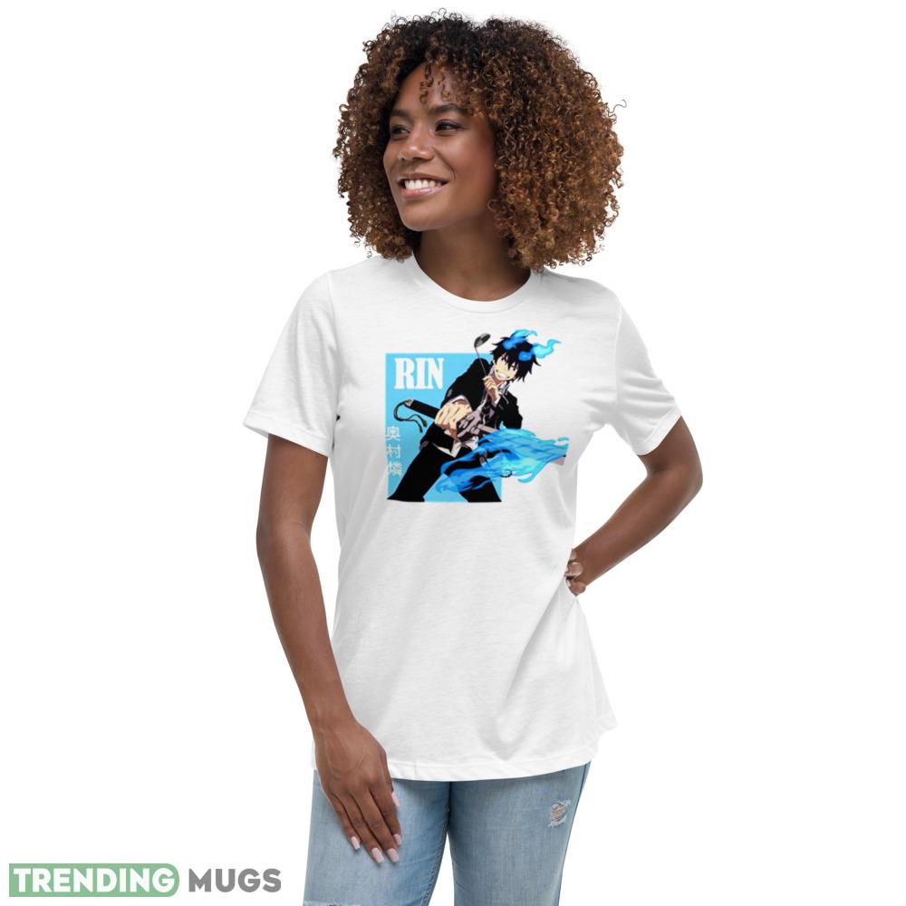 Rin Okumura Blue Exorcist Anime shirt Light Shirt Rin Okumura Blue Exorcist Anime shirt Light Shirt
