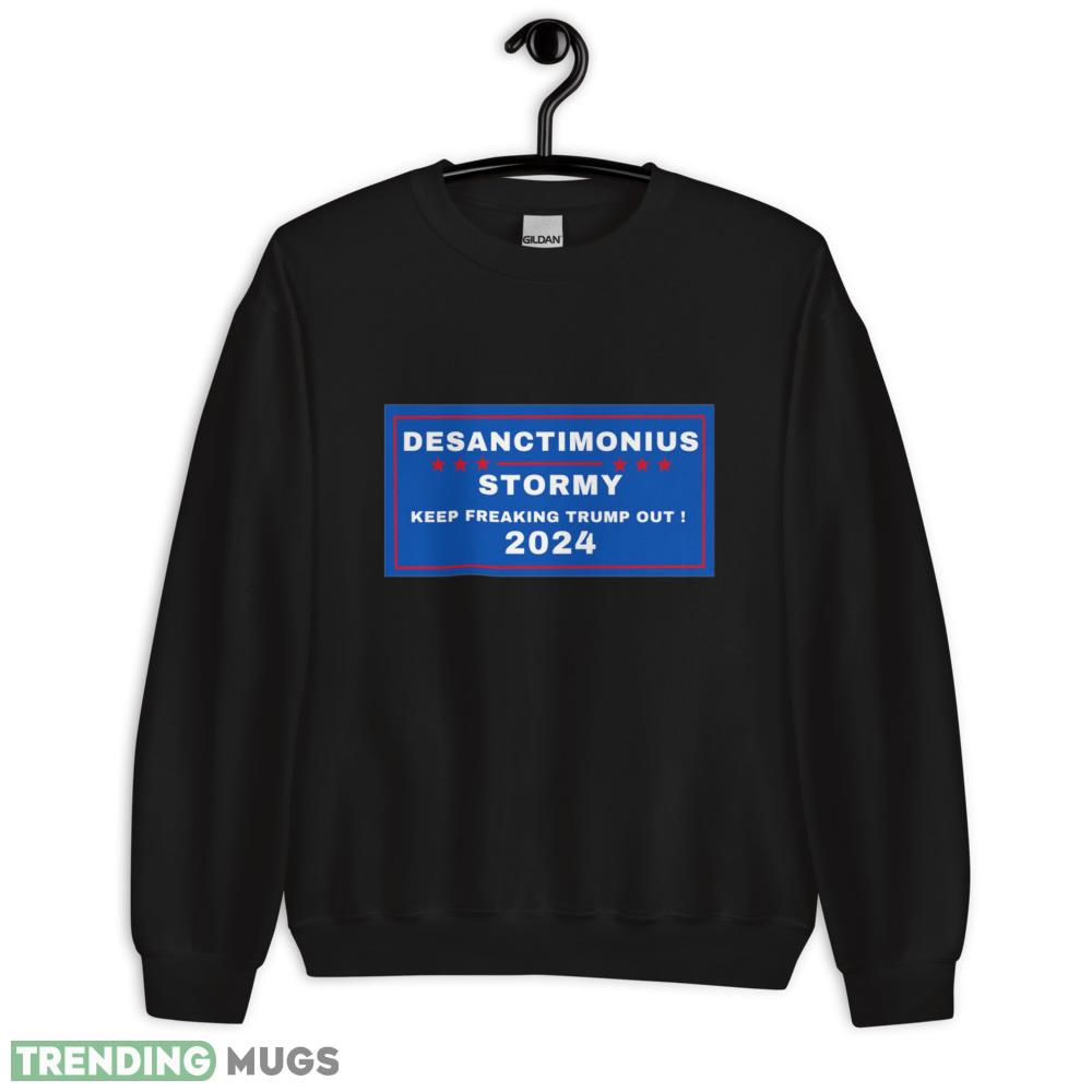 Ron DeSantis making it Stormyin 2024 for Donald Trump Ranting On Un Truth Social T Shirt - 18000 Unisex Heavy Blend Crewneck Sweatshirt Ron DeSantis making it Stormyin 2024 for Donald Trump Ranting On Un Truth Social T Shirt - 18000 Unisex Heavy Blend Crewneck Sweatshirt