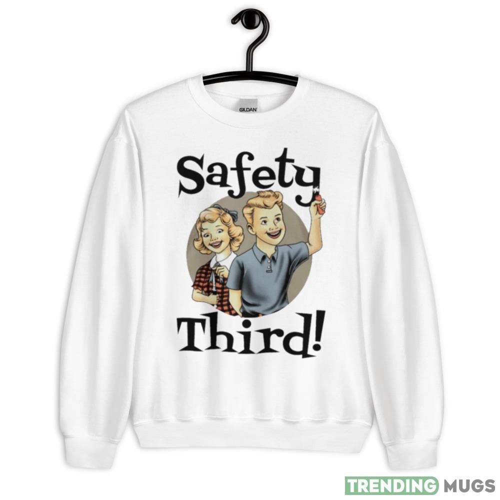Safety third kid shirt - 18000 Unisex Heavy Blend Crewneck Sweatshirt Safety third kid shirt - 18000 Unisex Heavy Blend Crewneck Sweatshirt
