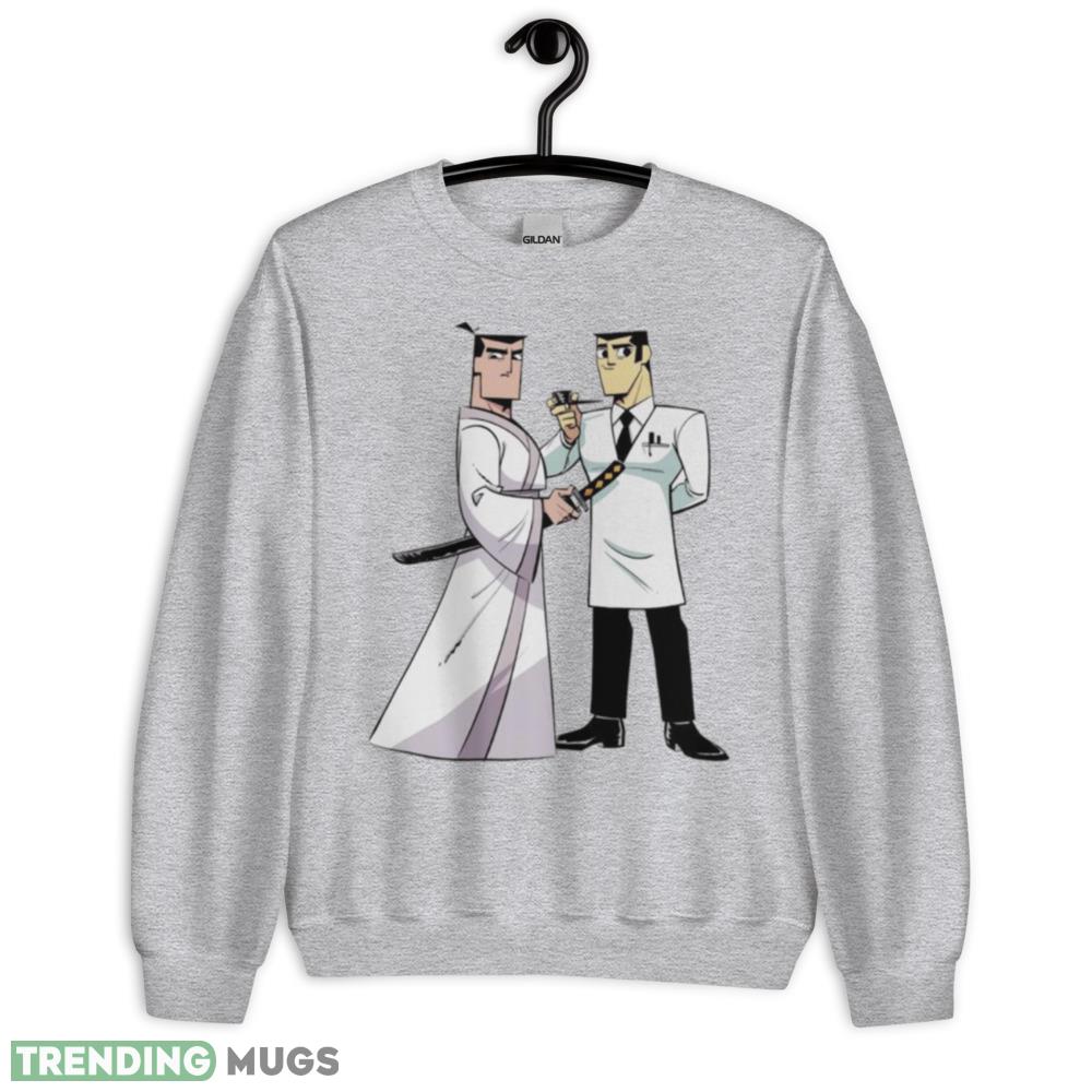 Samurai Jack and Utonium shirt Light Shirt Samurai Jack and Utonium shirt Light Shirt