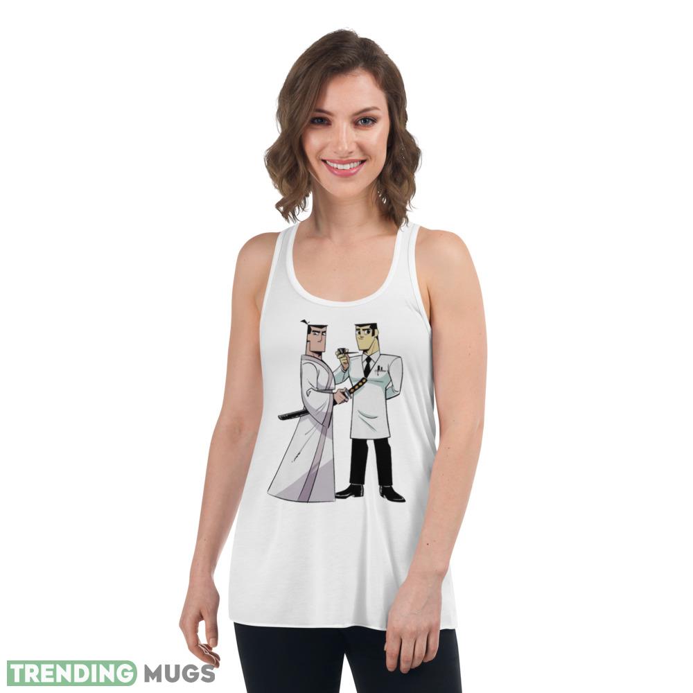 Samurai Jack and Utonium shirt Light Shirt Samurai Jack and Utonium shirt Light Shirt