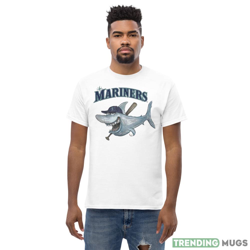 Seattle Mariners Shark 2023 Shirt Light Shirt Seattle Mariners Shark 2023 Shirt Light Shirt