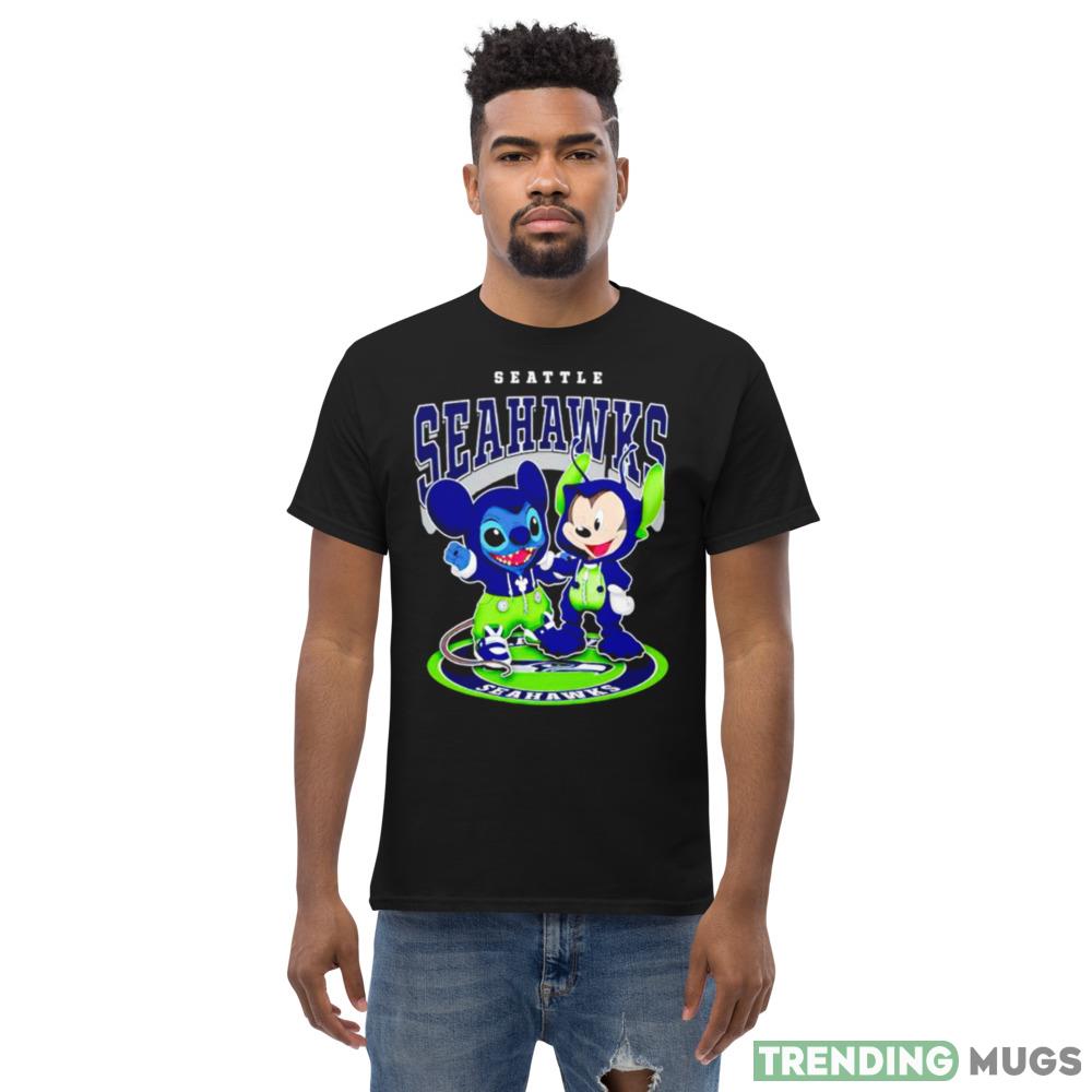 seattle Seahawks baseball stitch and mickey shirt Dark Shirt seattle Seahawks baseball stitch and mickey shirt Dark Shirt