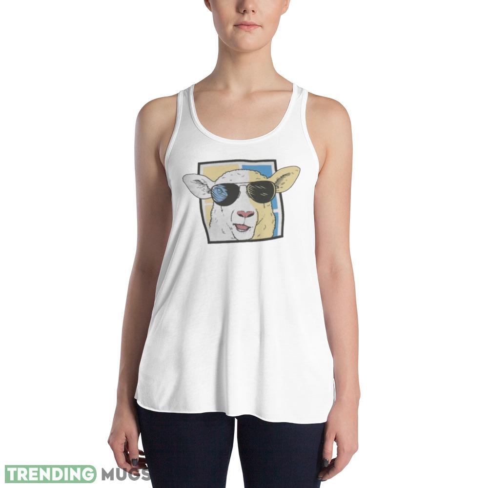 Sheep With Glasses White T Shirt Light Shirt Sheep With Glasses White T Shirt Light Shirt