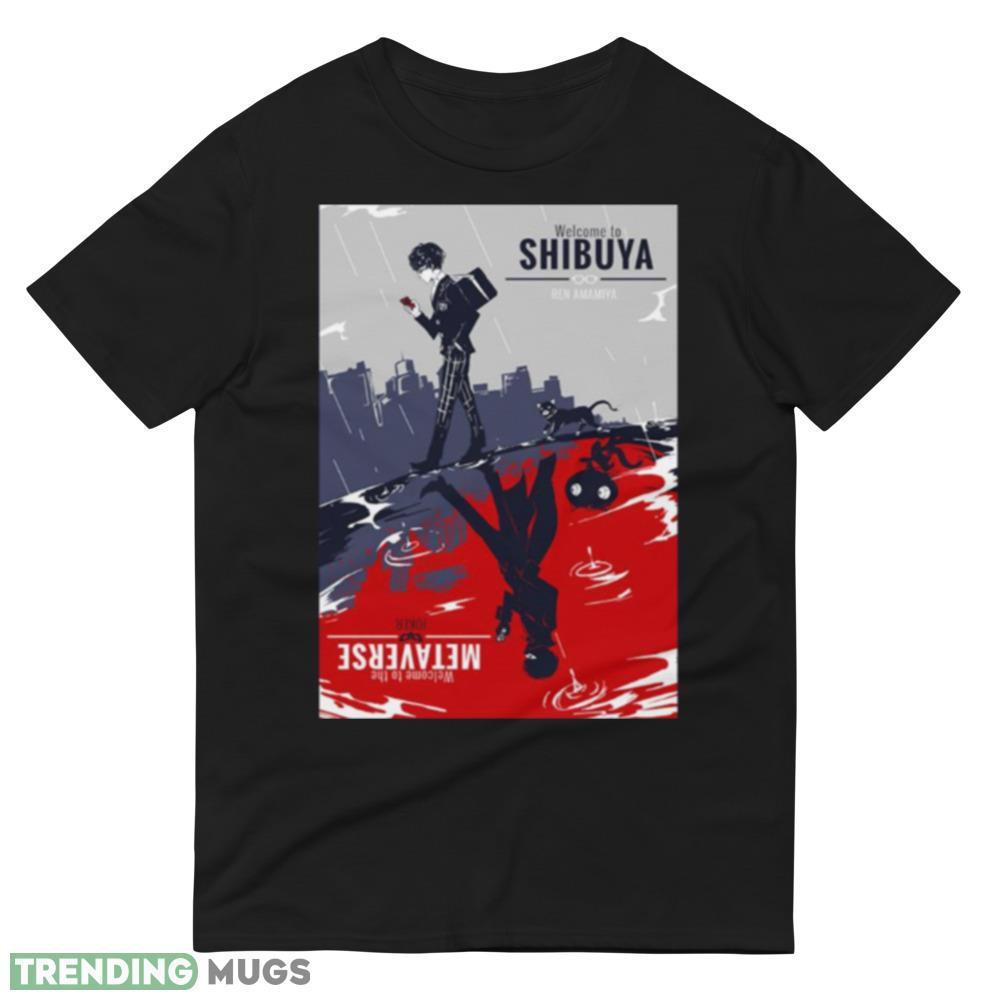 Shibuya Metaverse Persona 5 shirt Dark Shirt Shibuya Metaverse Persona 5 shirt Dark Shirt