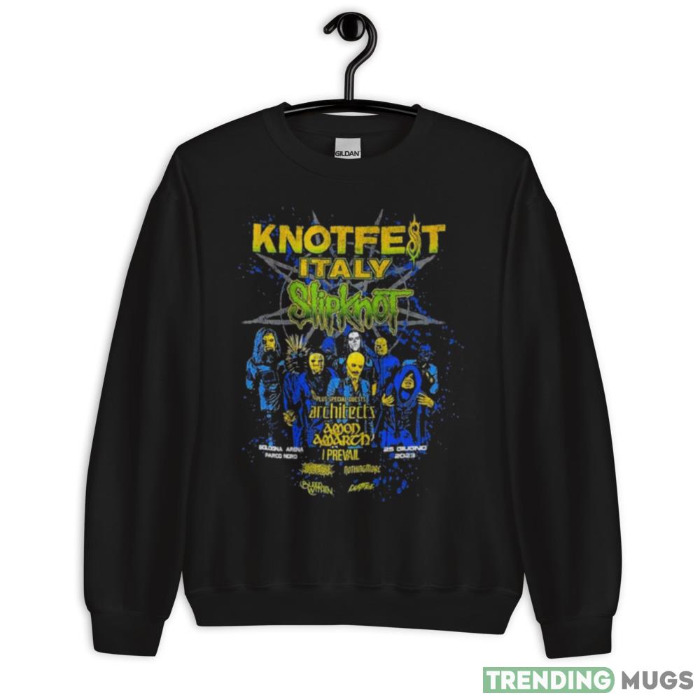 Slipknot Knotfest Italy Tour 2023 Shirt - 18000 Unisex Heavy Blend Crewneck Sweatshirt Slipknot Knotfest Italy Tour 2023 Shirt - 18000 Unisex Heavy Blend Crewneck Sweatshirt