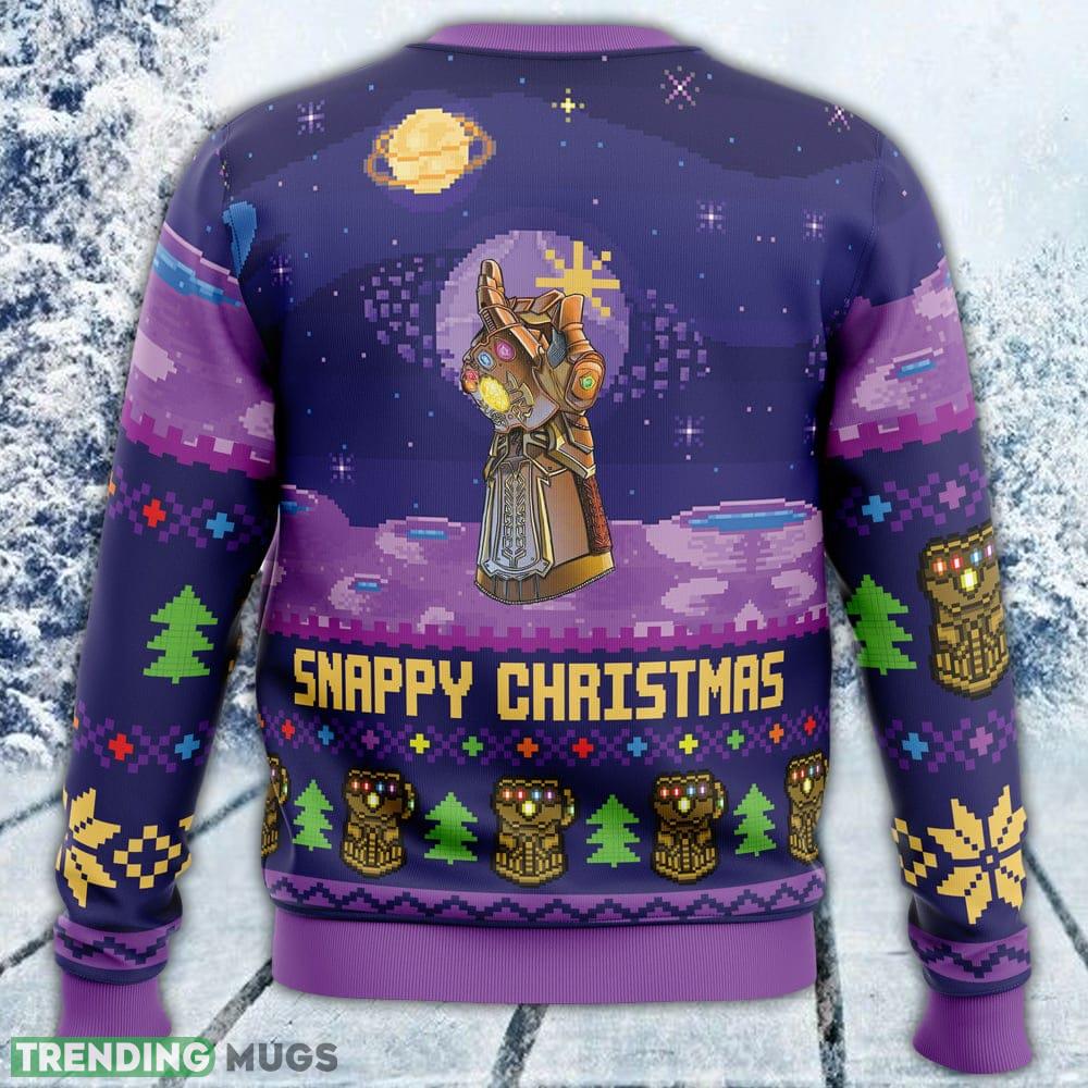 Snappy Infinity Gauntlet Marvel Ugly Sweater Men And Women Gift For Christmas 3D Sweater Snappy Infinity Gauntlet Marvel Ugly Sweater Men And Women Gift For Christmas 3D Sweater