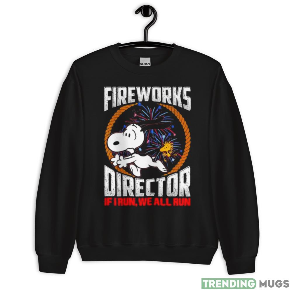 Snoopy and Woodstock Fireworks Director if I Run We all run 4th of July shirt - 18000 Unisex Heavy Blend Crewneck Sweatshirt Snoopy and Woodstock Fireworks Director if I Run We all run 4th of July shirt - 18000 Unisex Heavy Blend Crewneck Sweatshirt