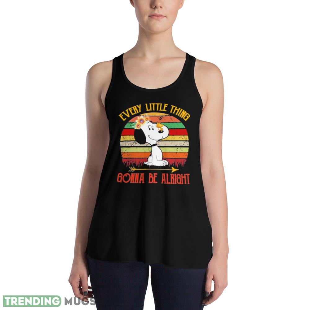 Snoopy Every Little Thing Gonna Be Alright Vintage Shirt Dark Shirt Snoopy Every Little Thing Gonna Be Alright Vintage Shirt Dark Shirt