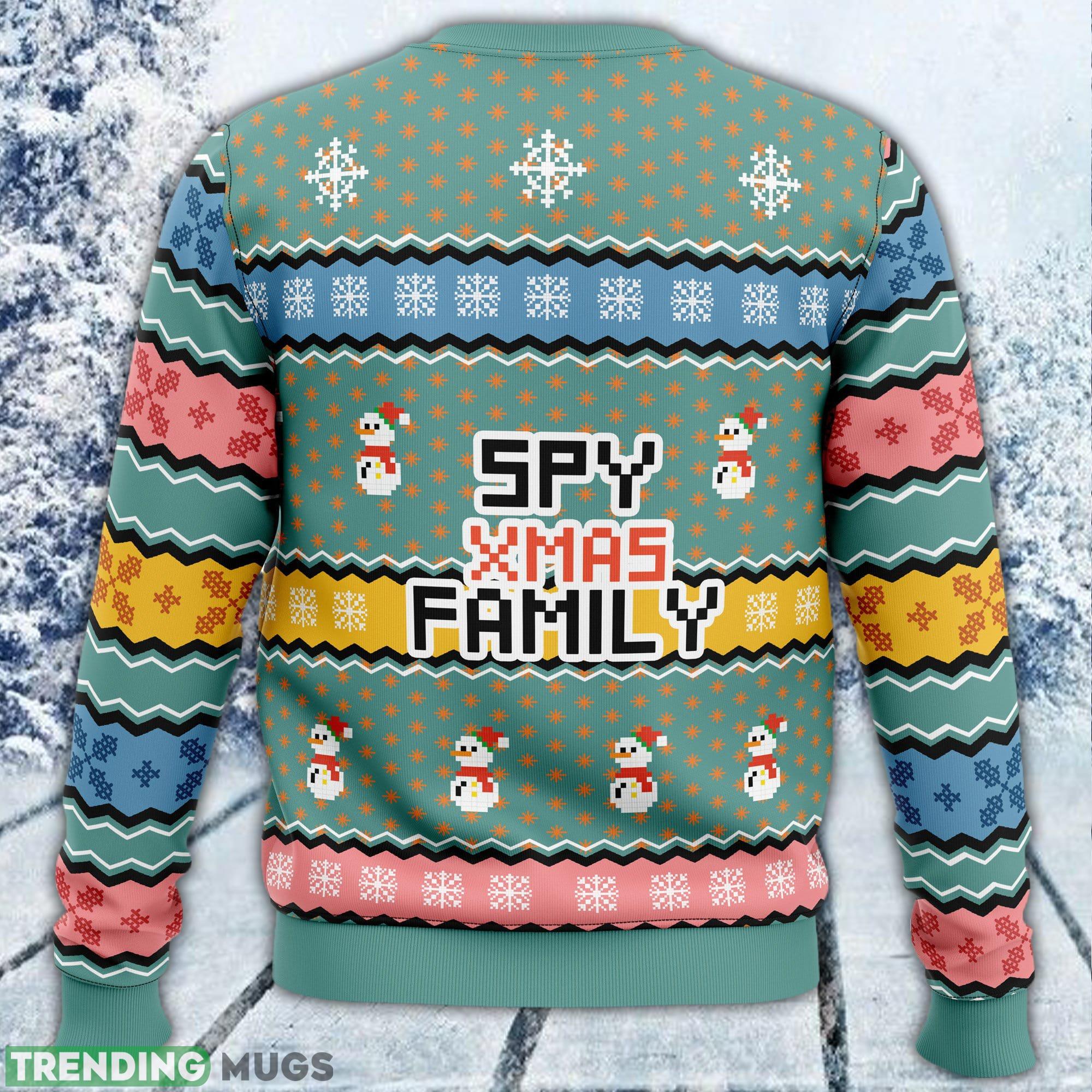 Spy Xmas Family Spy x Family Ugly Sweater Men And Women Gift For Christmas 3D Sweater Spy Xmas Family Spy x Family Ugly Sweater Men And Women Gift For Christmas 3D Sweater