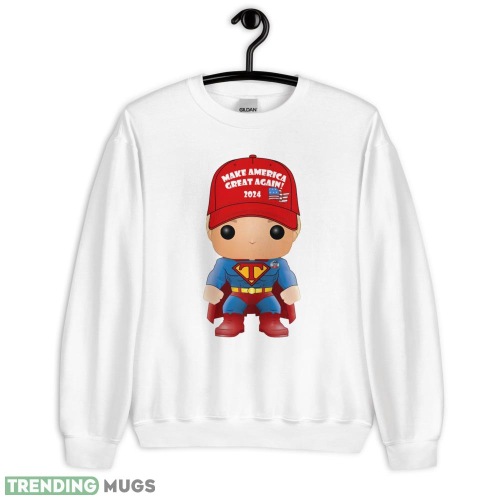 Super Donald Trump Custom Toy Art! Make America Great Again! Classic T Shirt 2 - 18000 Unisex Heavy Blend Crewneck Sweatshirt Super Donald Trump Custom Toy Art! Make America Great Again! Classic T Shirt 2 - 18000 Unisex Heavy Blend Crewneck Sweatshirt