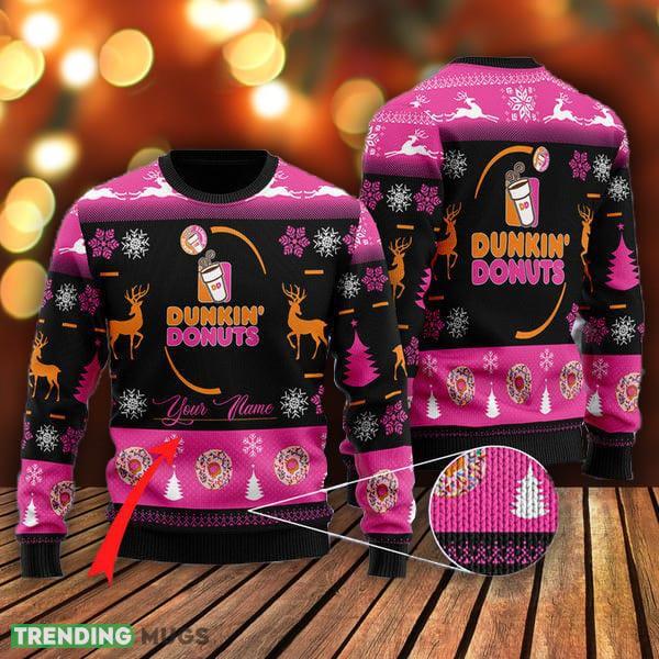 Sweety Dunkin’ Donuts Christmas Ugly Sweater Custom Name Gift For Christmas - Sweety Dunkin’ Donuts Christmas Ugly Sweater Custom Name Gift For Christmas Sweety Dunkin’ Donuts Christmas Ugly Sweater Custom Name Gift For Christmas - Sweety Dunkin’ Donuts Christmas Ugly Sweater Custom Name Gift For Christmas