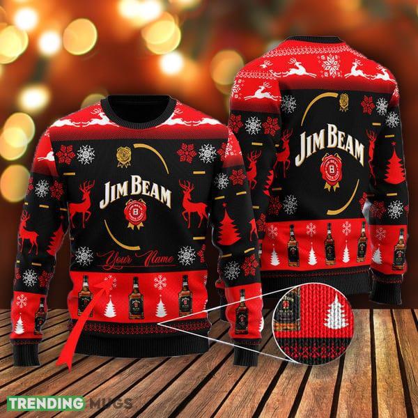 Sweety Jim Beam Christmas Ugly Sweater Custom Name Gift For Christmas - Sweety Jim Beam Christmas Ugly Sweater Custom Name Gift For Christmas Sweety Jim Beam Christmas Ugly Sweater Custom Name Gift For Christmas - Sweety Jim Beam Christmas Ugly Sweater Custom Name Gift For Christmas