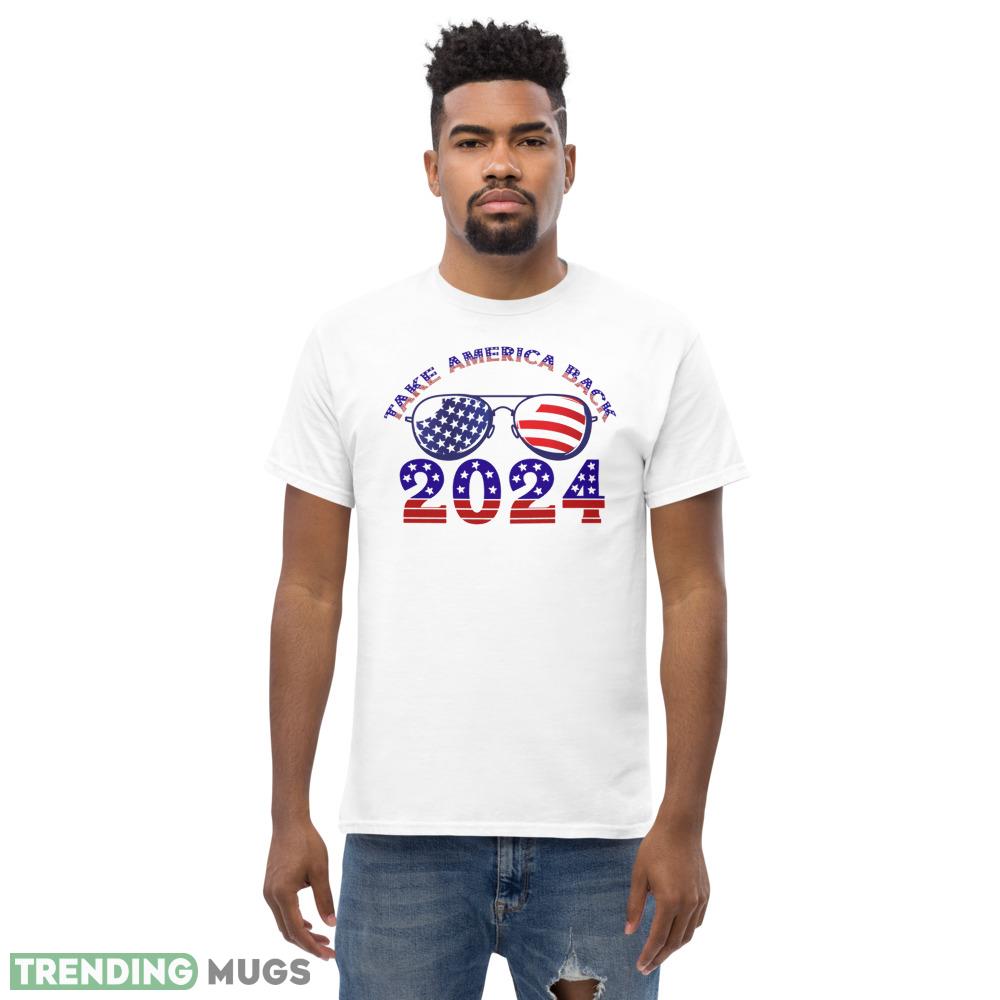 Take America Back 2024 American Flag Sunglasses Essential T Shirt Light Shirt Take America Back 2024 American Flag Sunglasses Essential T Shirt Light Shirt