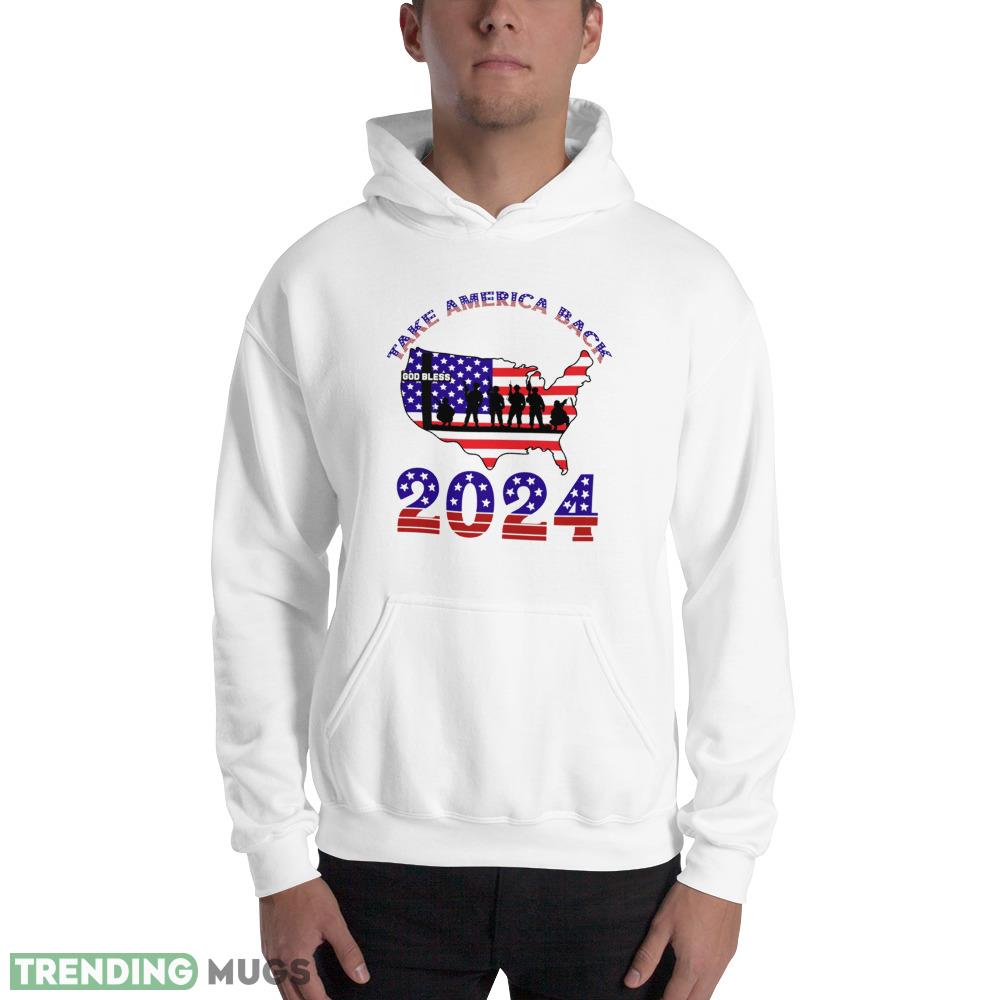 Take America Back 2024 God Bless America Essential T Shirt Light Shirt Take America Back 2024 God Bless America Essential T Shirt Light Shirt