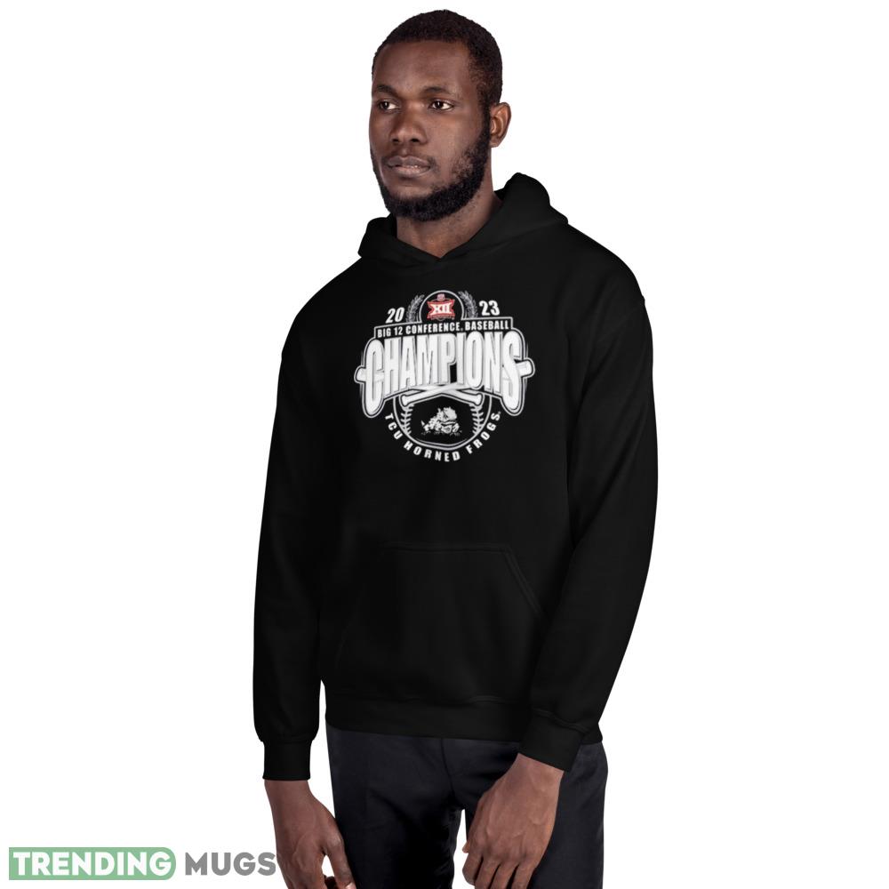 Tcu Horned Frogs 2023 Big 12 Baseball Conference Tournament Champions Shirt Dark Shirt Tcu Horned Frogs 2023 Big 12 Baseball Conference Tournament Champions Shirt Dark Shirt