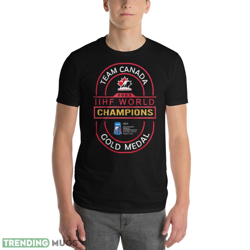 Team Canada 2023 IIHF World Champions Gold Medal shirt Dark Shirt Team Canada 2023 IIHF World Champions Gold Medal shirt Dark Shirt
