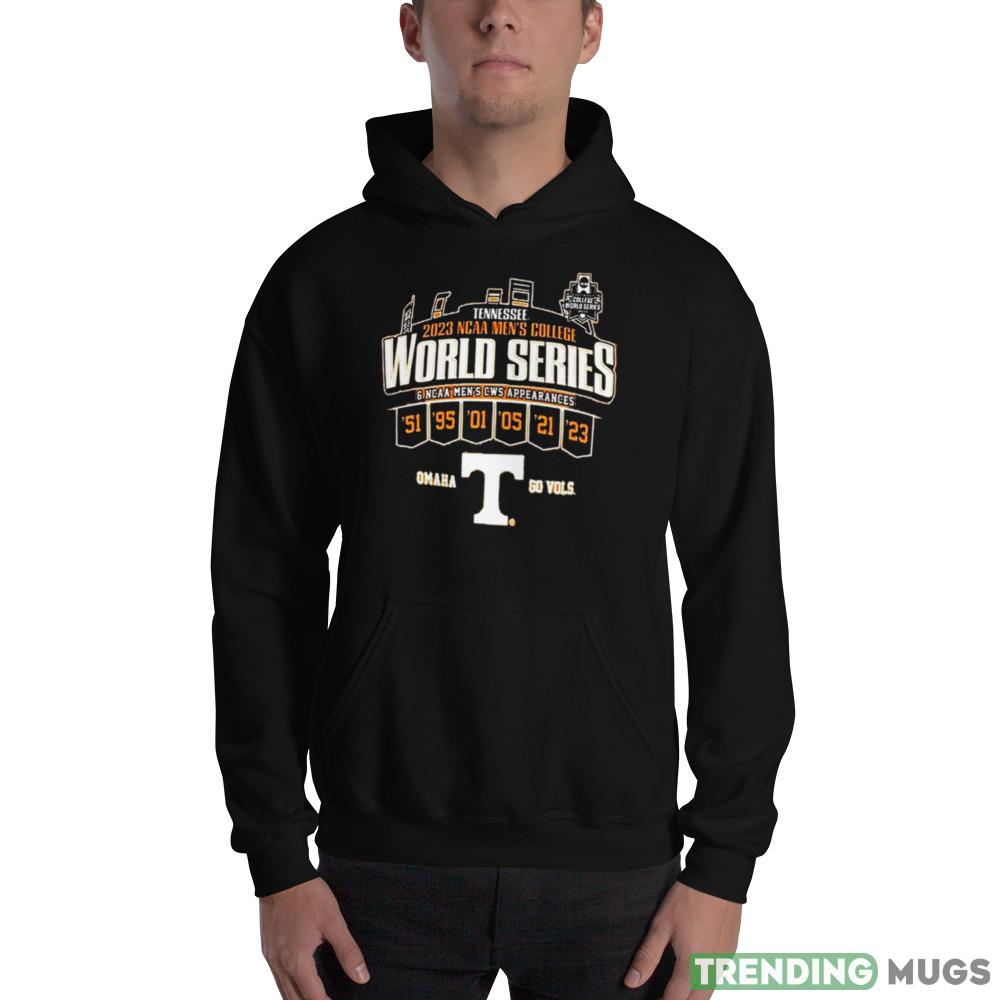 Tennessee 2023 College World Series 6 Appearances Shirt Dark Shirt Tennessee 2023 College World Series 6 Appearances Shirt Dark Shirt