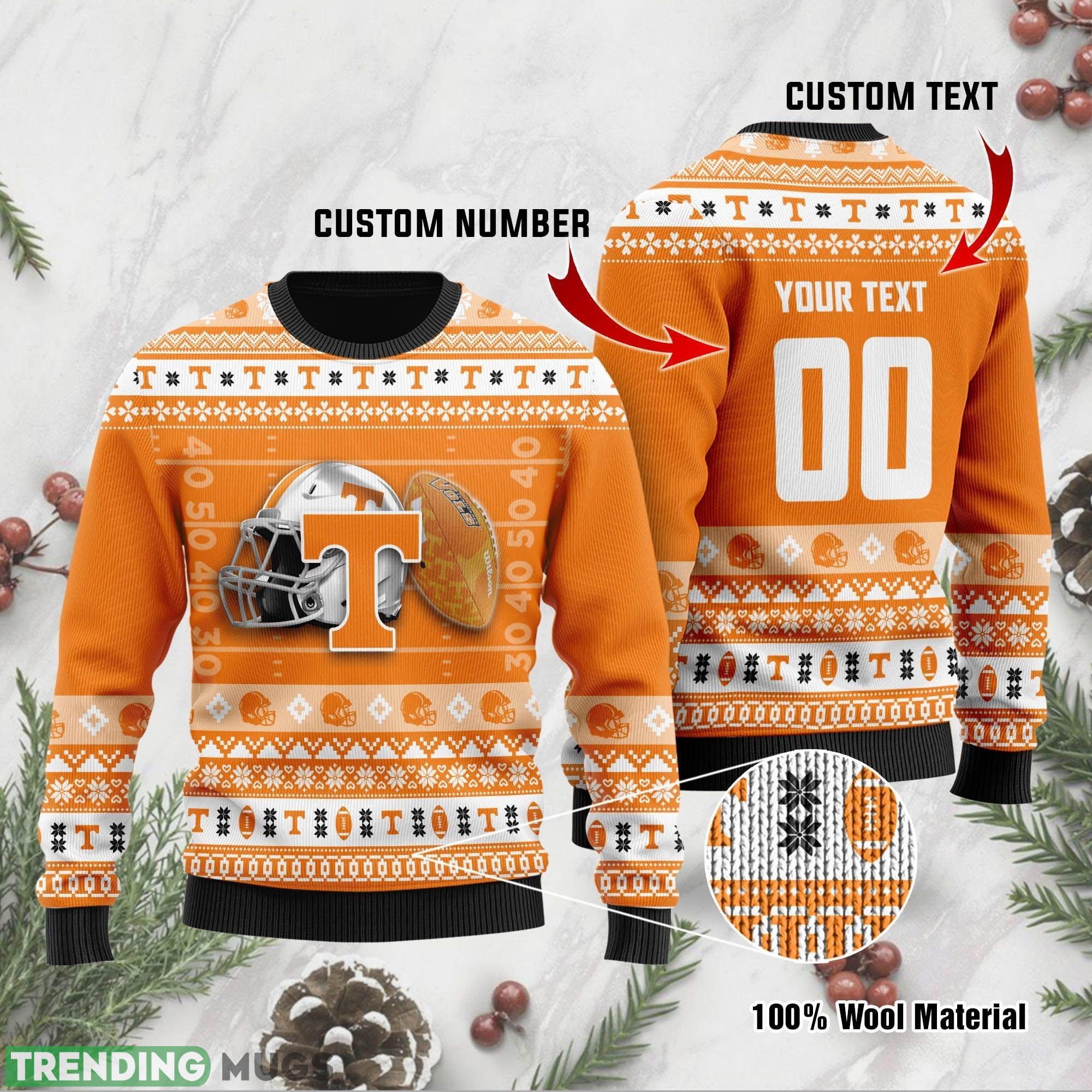 Tennessee Volunteers Custom Number And Name Ugly Christmas Sweater Gift For Christmas - Tennessee Volunteers Custom Number And Name Ugly Christmas Sweater Gift For Christmas Tennessee Volunteers Custom Number And Name Ugly Christmas Sweater Gift For Christmas - Tennessee Volunteers Custom Number And Name Ugly Christmas Sweater Gift For Christmas