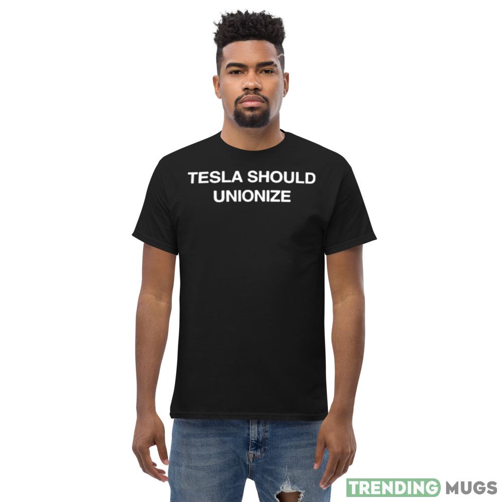 Tesla Should Unionize Shirt Dark Shirt Tesla Should Unionize Shirt Dark Shirt