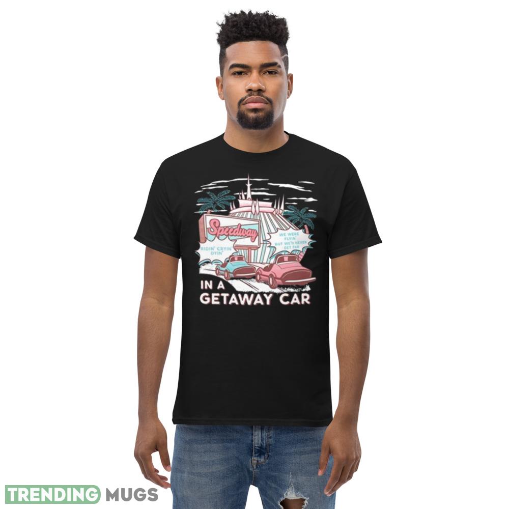The Lost Bros Speedway In A Getaway Car Shirt Dark Shirt The Lost Bros Speedway In A Getaway Car Shirt Dark Shirt