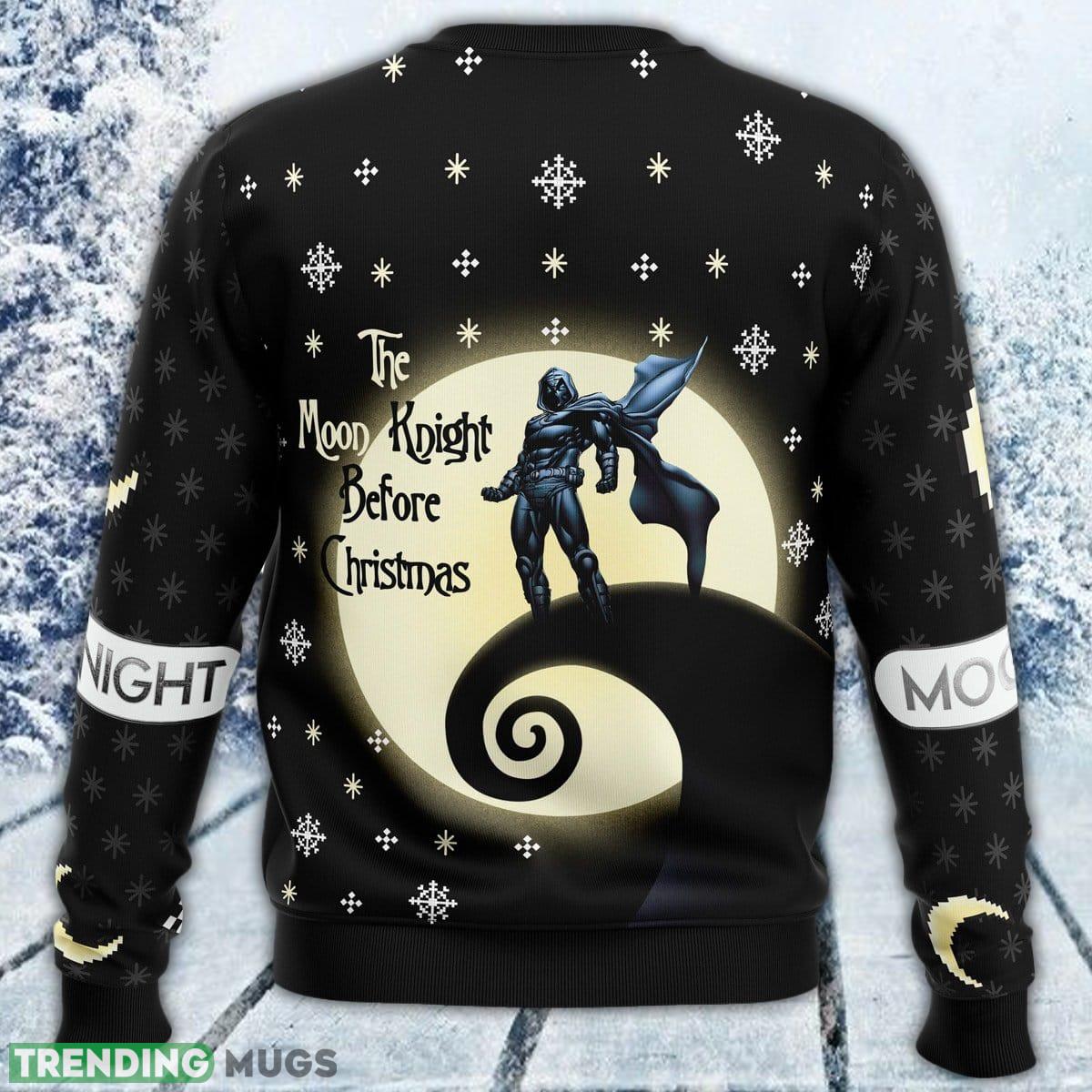 The Moon Knight Before Ugly Sweater Men And Women Gift For Christmas 3D Sweater The Moon Knight Before Ugly Sweater Men And Women Gift For Christmas 3D Sweater
