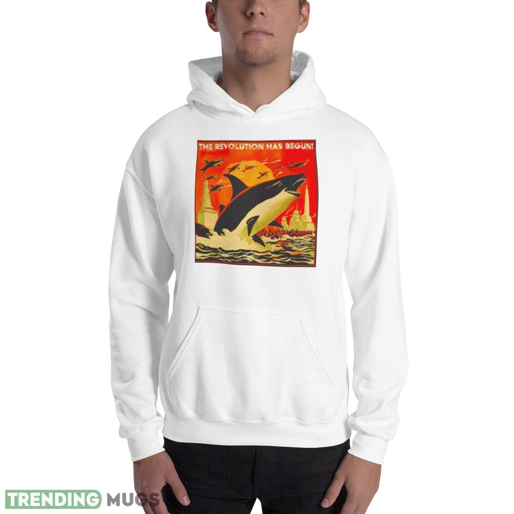 The Revolution Has Begun Orca shirt Light Shirt The Revolution Has Begun Orca shirt Light Shirt